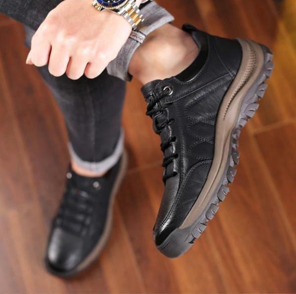 Pierre - Chaussures Orthopédiques Cuir Homme