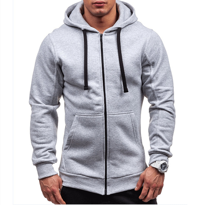 Sébastien - Hoodie Chic Zippé Poches