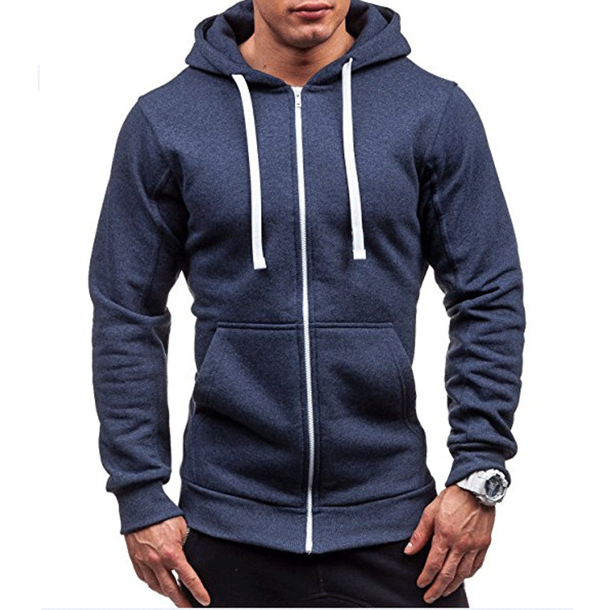 Sébastien - Hoodie Chic Zippé Poches