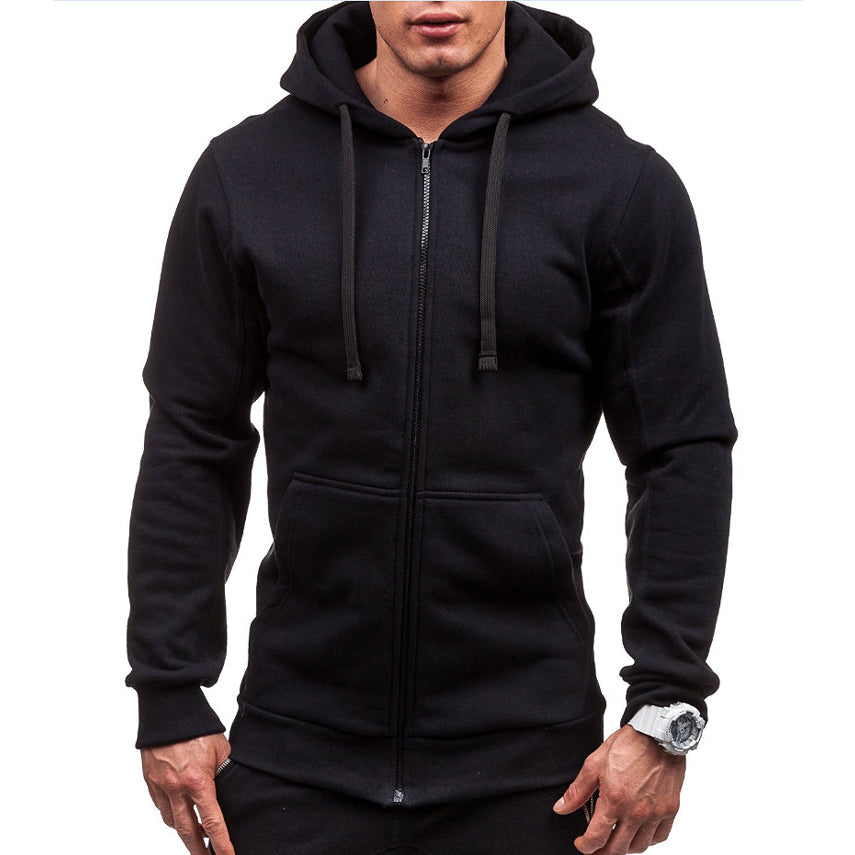 Sébastien - Hoodie Chic Zippé Poches