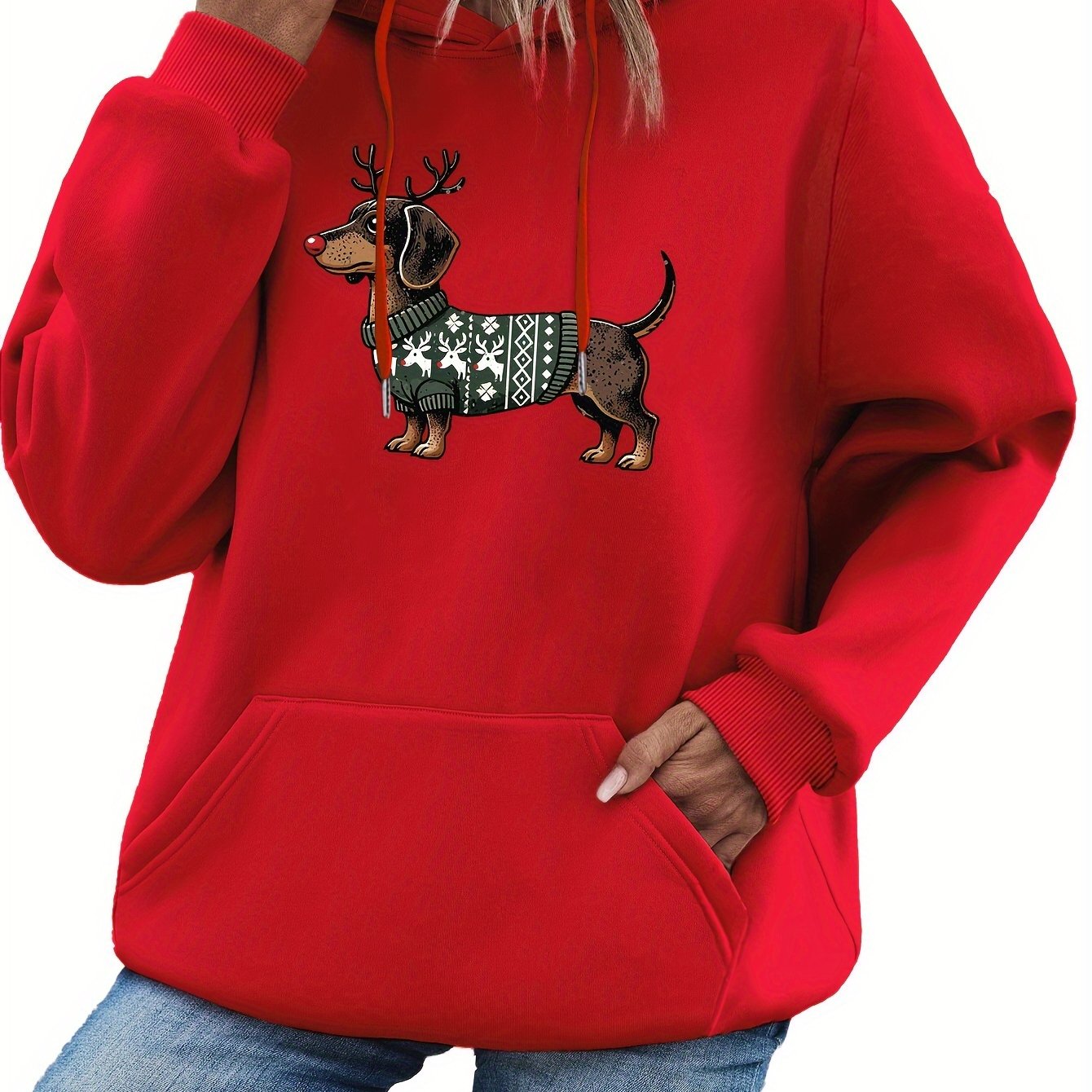 Camille - Hoodie Chic Oversize Imprimé