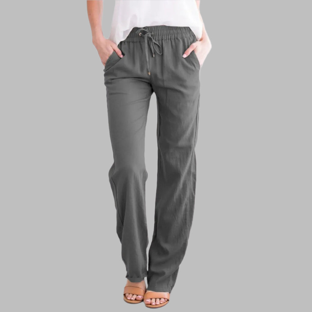 Sandrine - Pantalon Confort Léger Femme