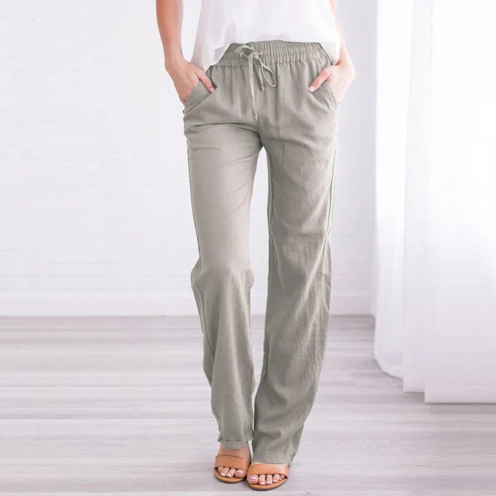 Sandrine - Pantalon Confort Léger Femme