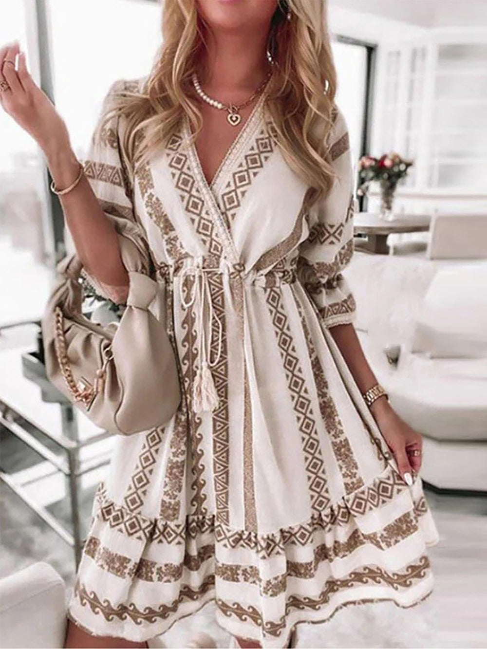 Stéphanie - Robe Bohème Chic
