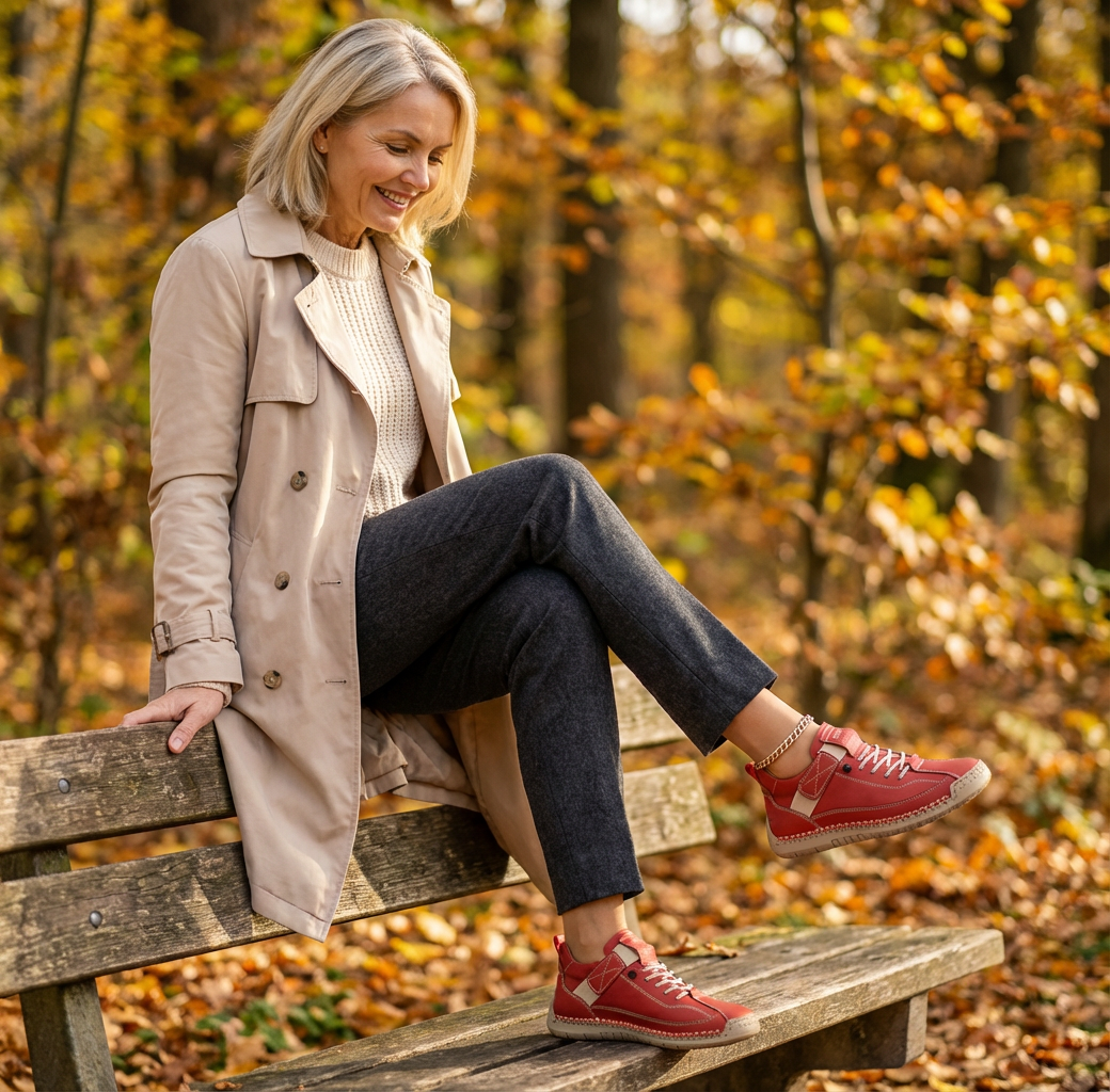 Juliette | Baskets Chic Cuir Plates