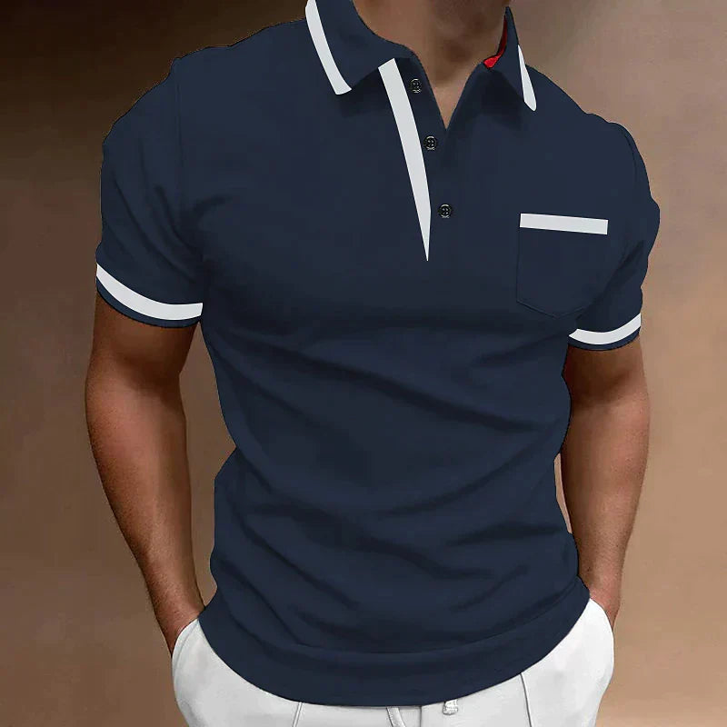 Jules - Polo Homme Manches Courtes Slim Fit Chic