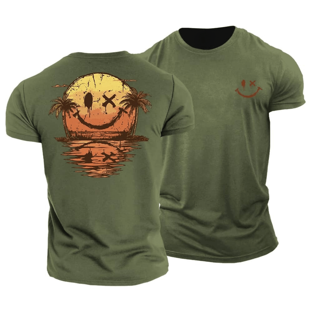 Sébastien - T-Shirt Smiley d'Été