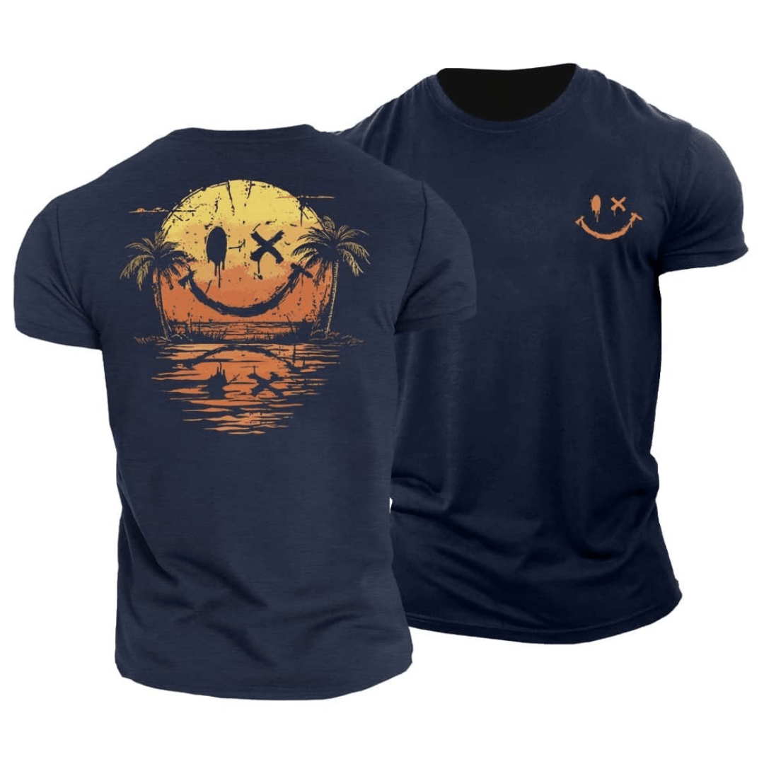 Sébastien - T-Shirt Smiley d'Été