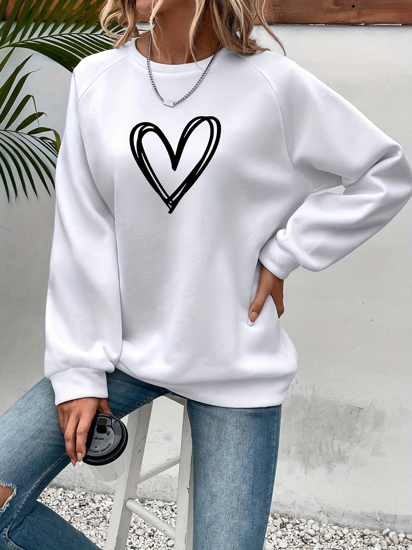 Manon - Sweat Féminin Oversize Imprimé