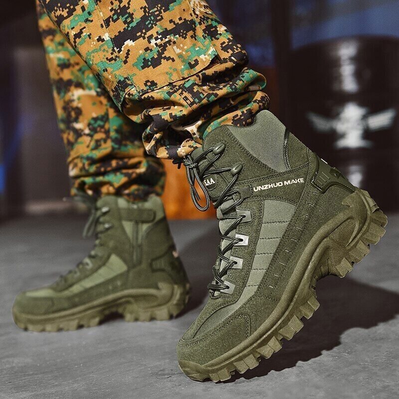 Pierre - Bottes Militaires Imperméables Homme