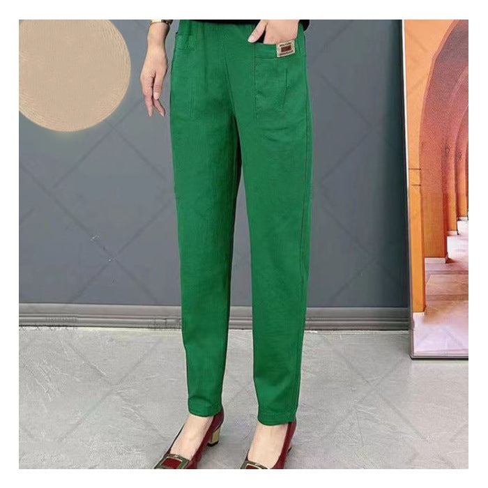 Nathalie - Pantalon Coton Fluide