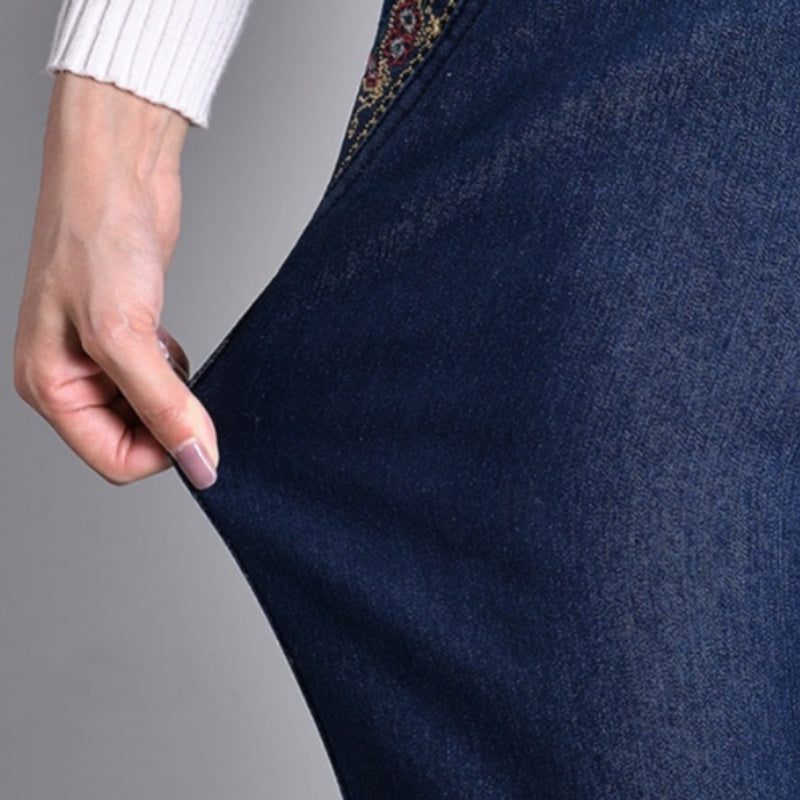 Marine - Jean Stretch Chic