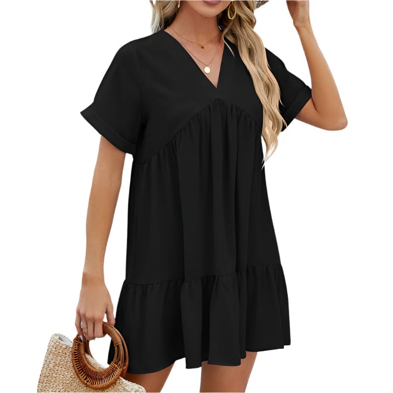 Sophie - Robe Mini Fluide D'Été