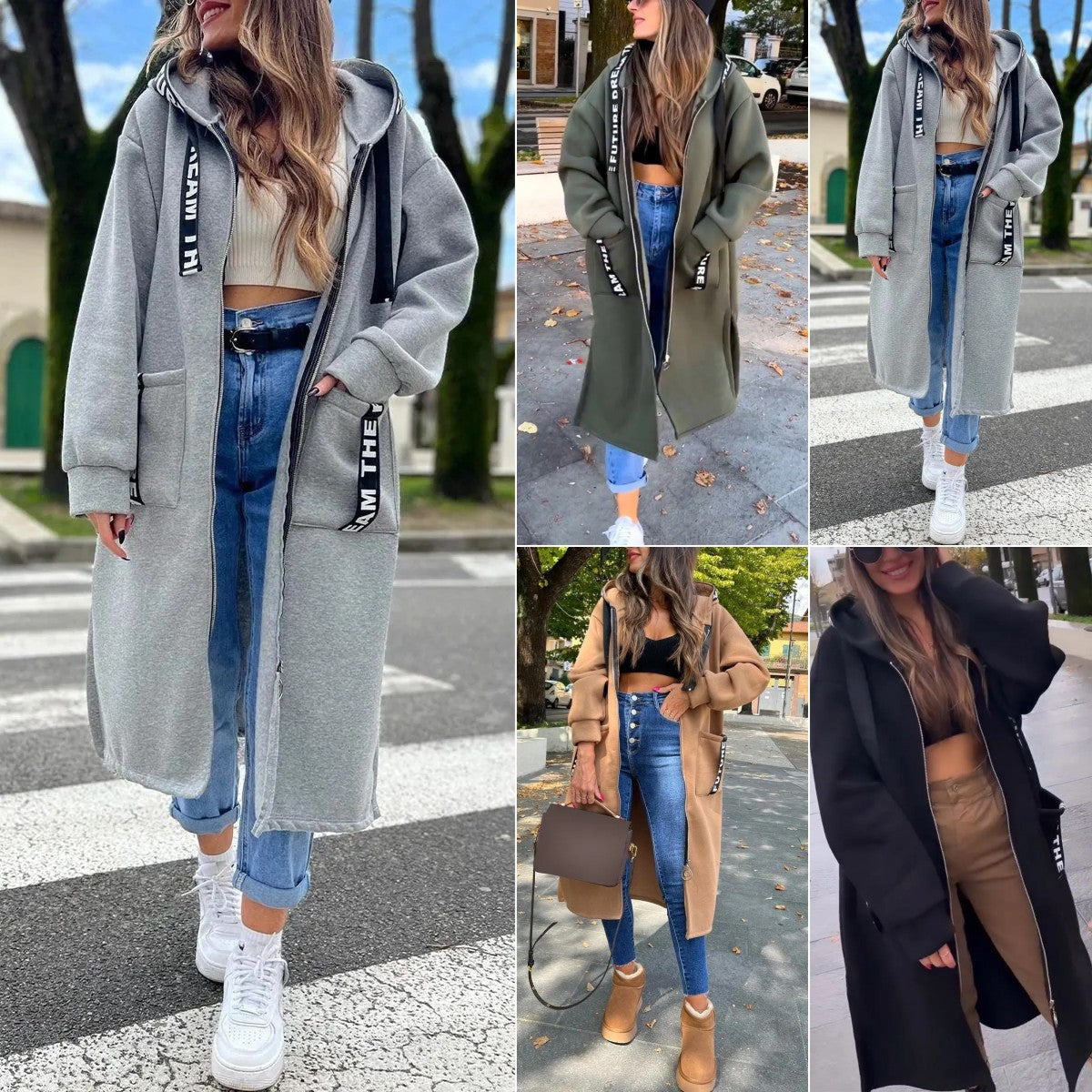 Juliette | Sweat à Capuche Chic Long Oversize