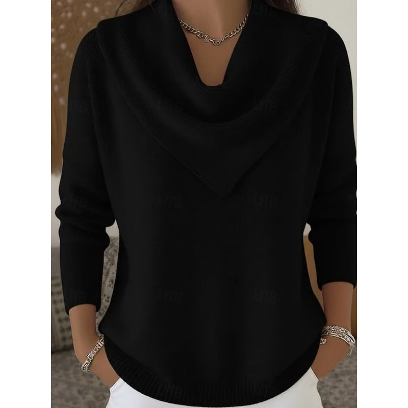 Isabelle - Pull Flatteur Col Bénitier Ample