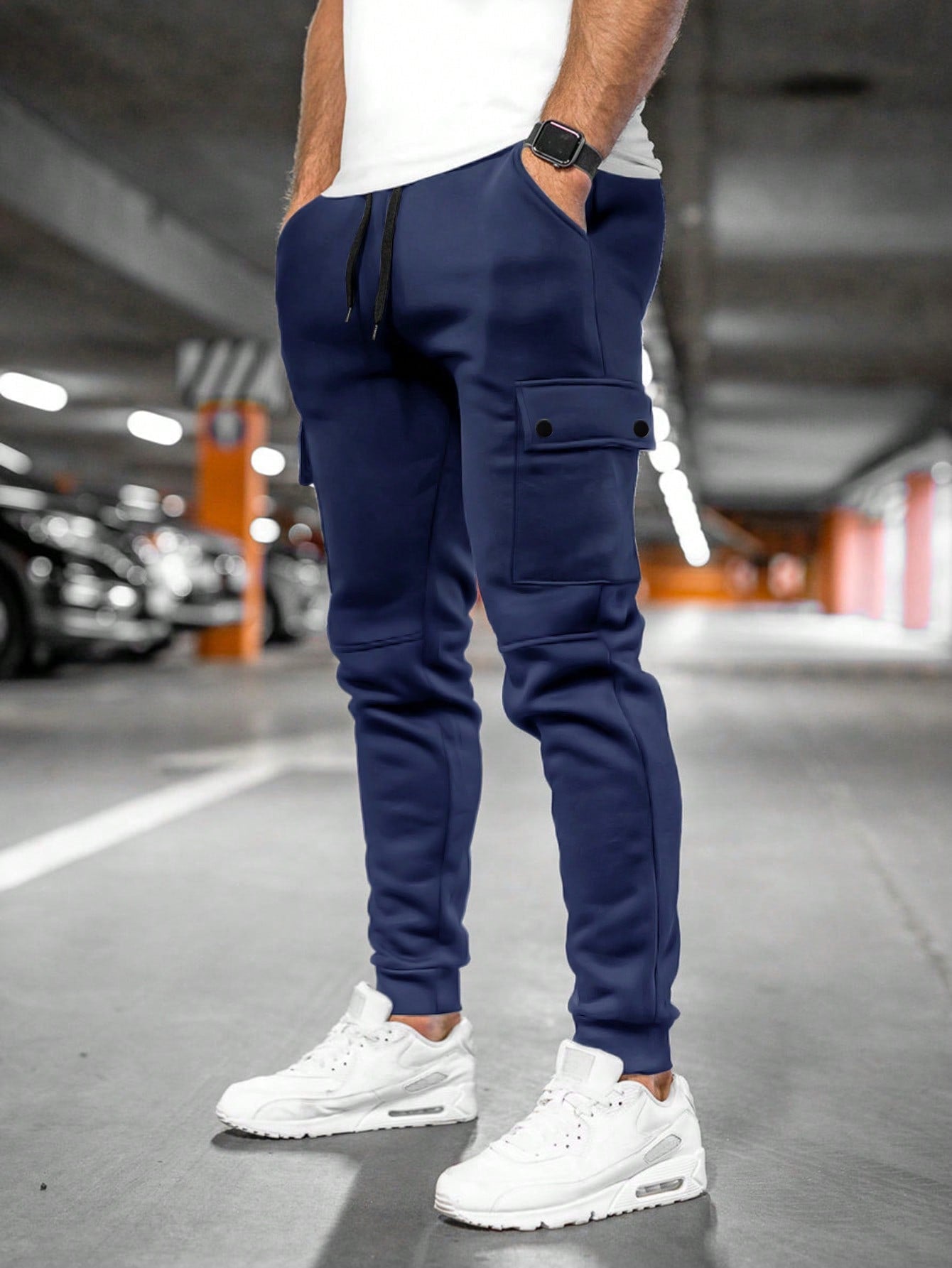 Tom | Pantalon de jogging pour homme avec poche à rabat