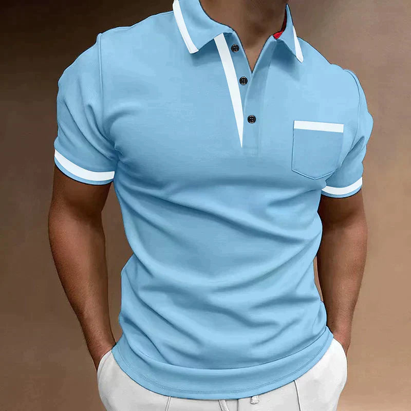 Jules - Polo Homme Manches Courtes Slim Fit Chic