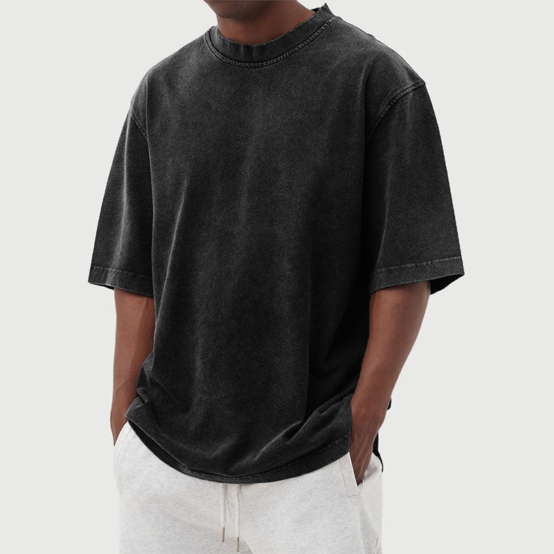 Frédéric - T-Shirt Vintage Délavé Oversize Homme