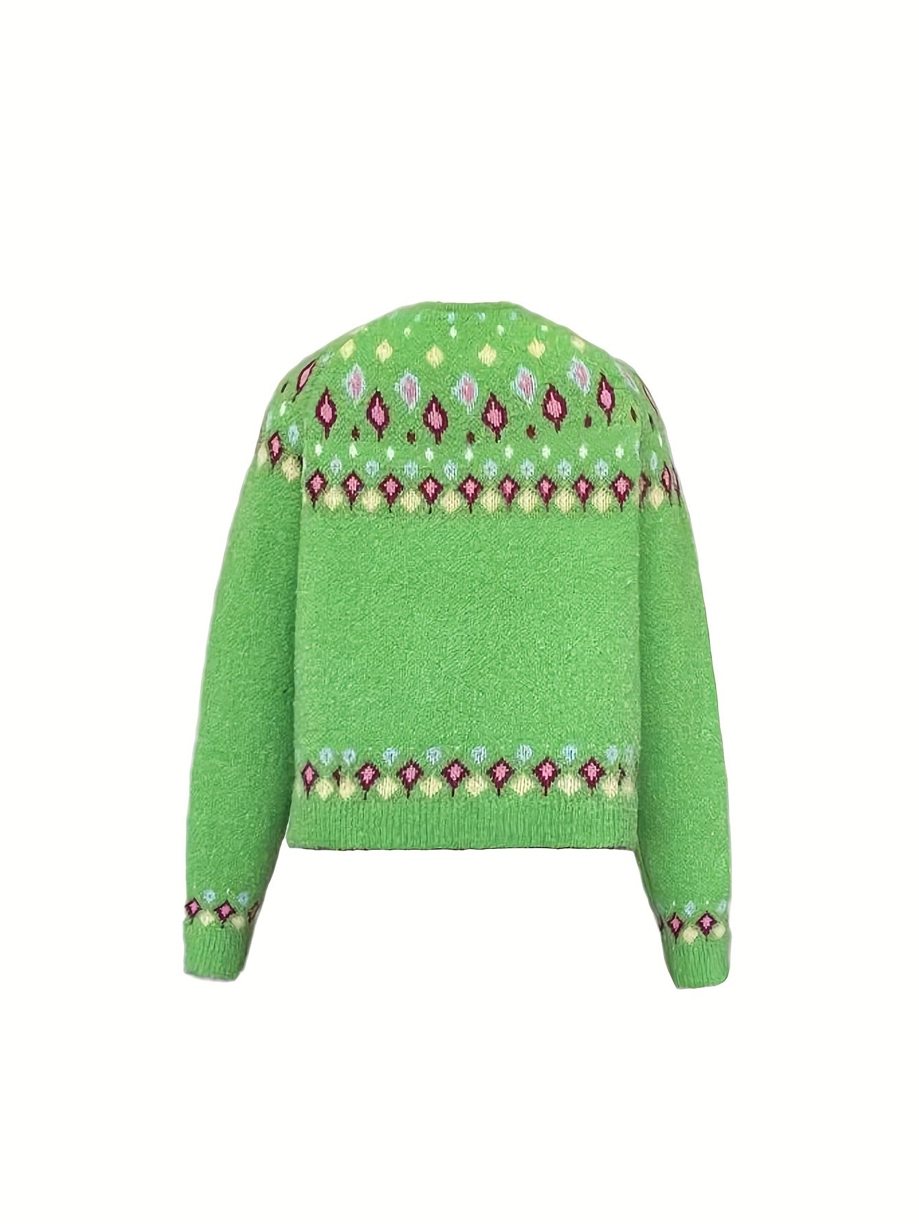 Chloé - Cardigan Féminin Vintage Fleuri