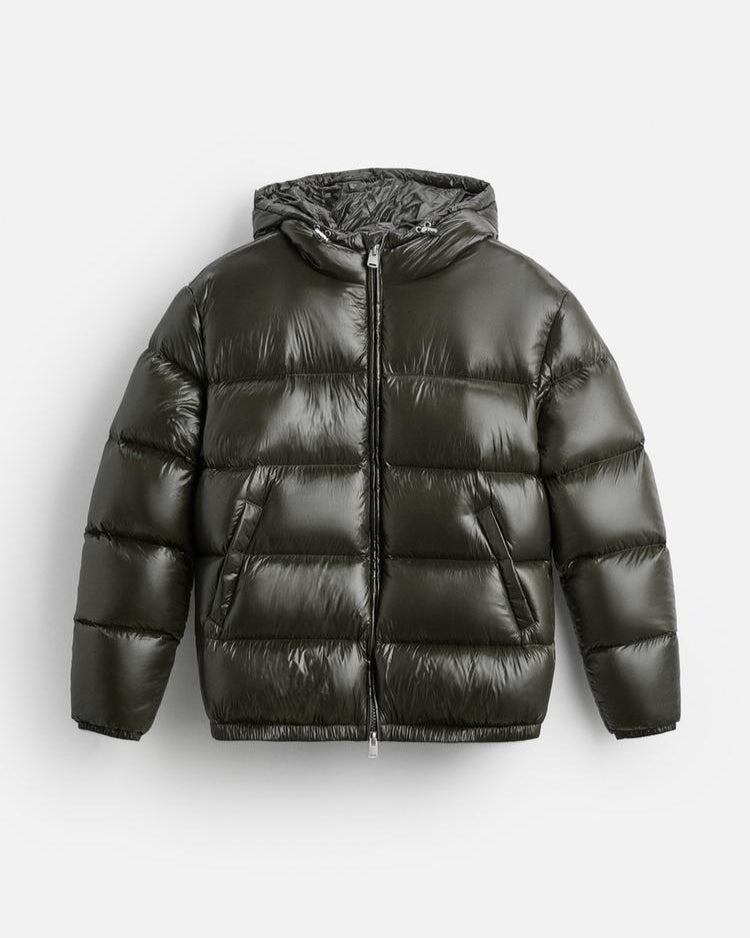 Olivier - Doudoune Élégante Oversize à Capuche