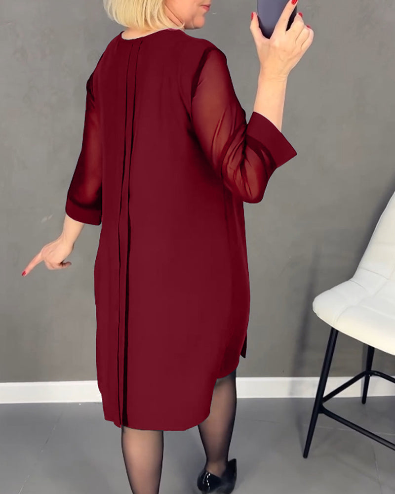 Valentine - Robe en denim - Moderne, Tendance - Femme
