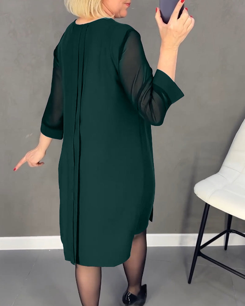 Valentine - Robe en denim - Moderne, Tendance - Femme