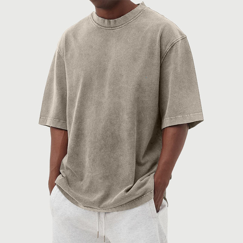 Frédéric - T-Shirt Vintage Délavé Oversize Homme