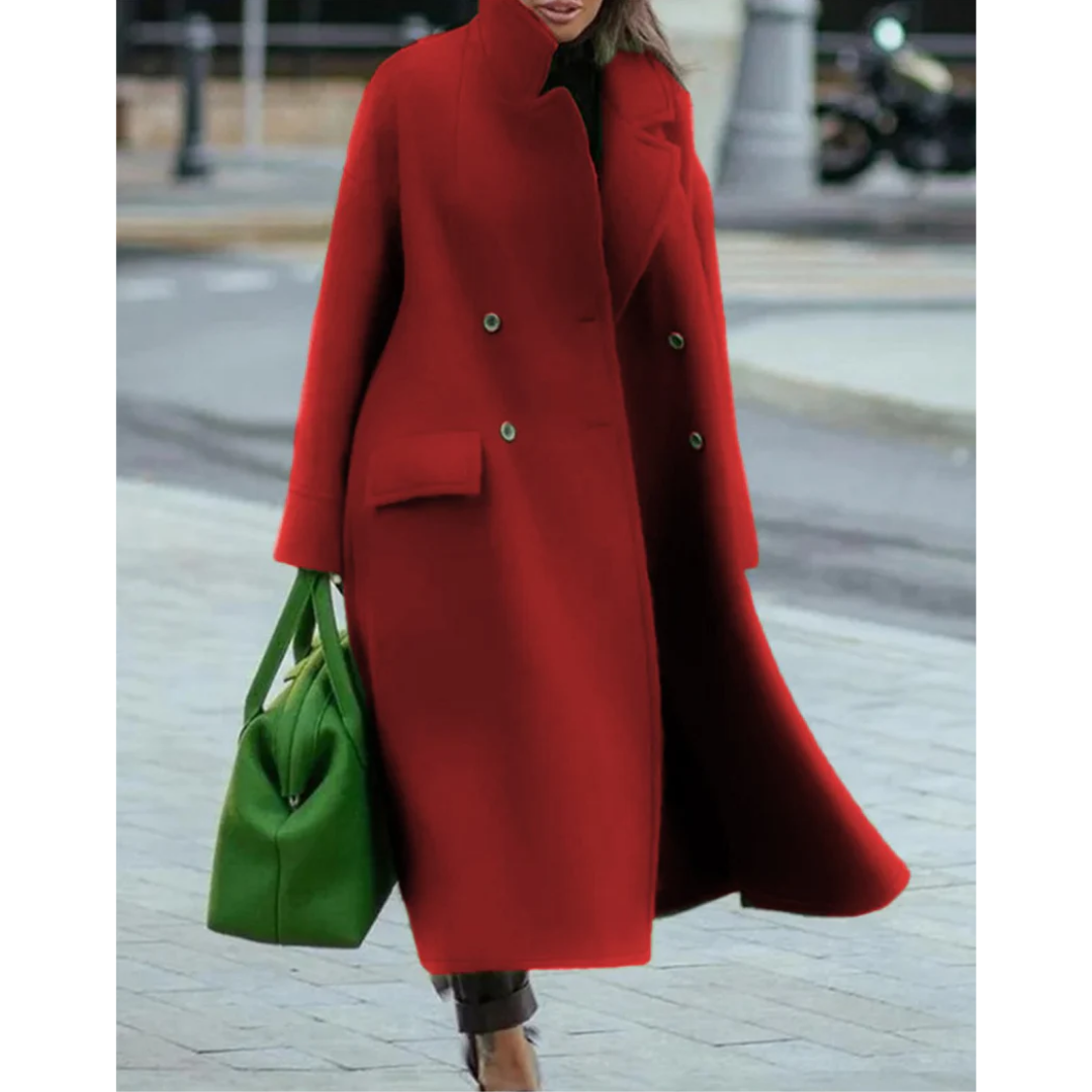Eva - Manteau long élégant femme