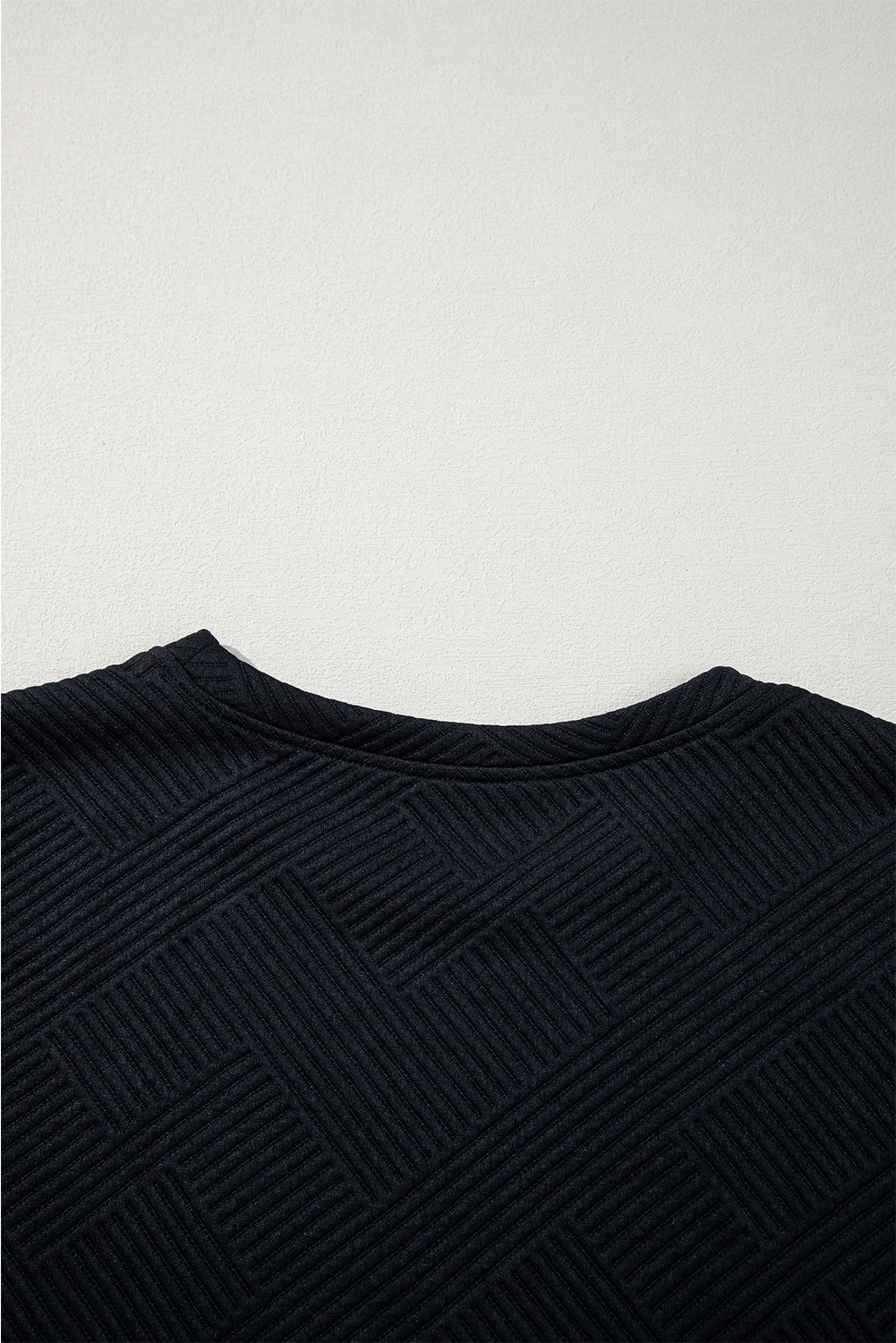 Noémie - Robe oversize - Tissu texturé, Manches longues, Femme