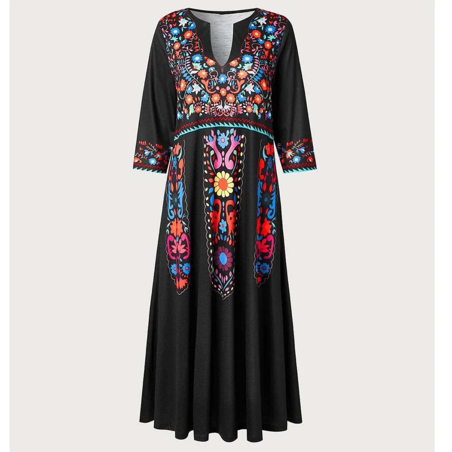 Stéphanie - Robe Bohème D'Été Maxi