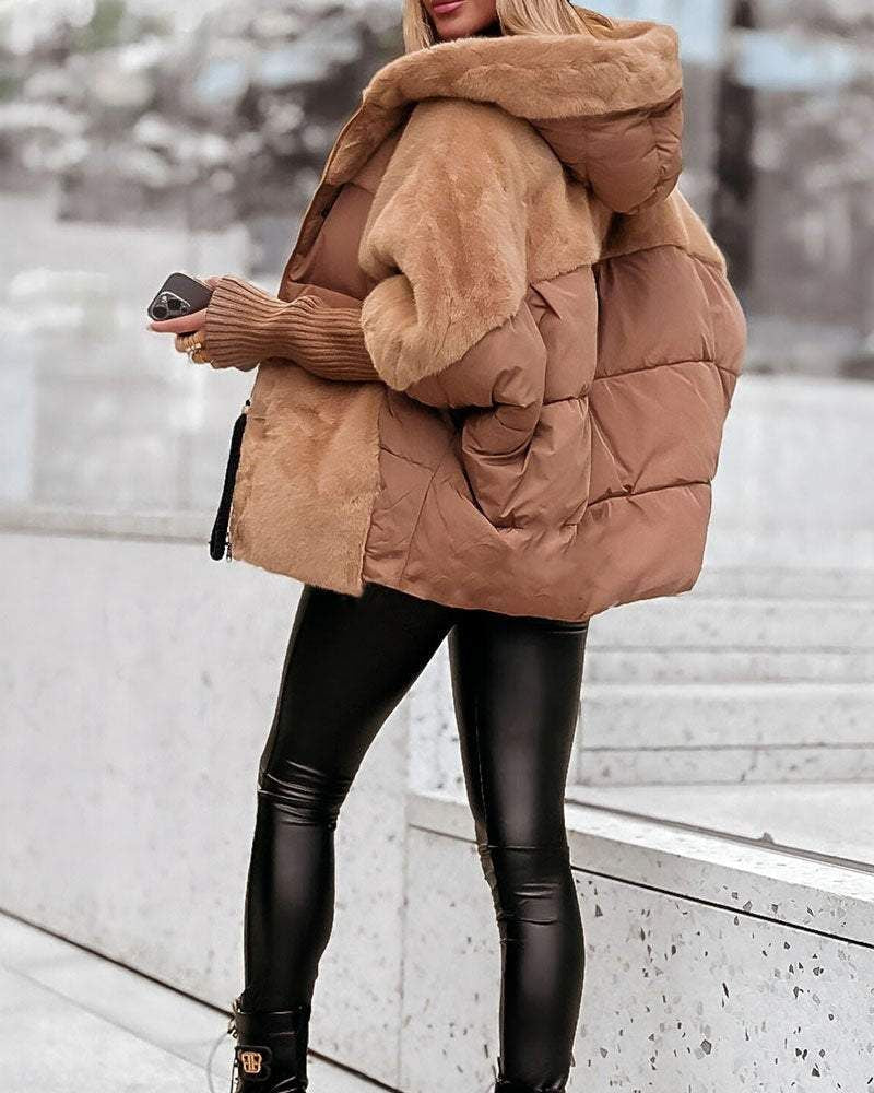 Caroline | Doudoune Chic Oversize Matelassée