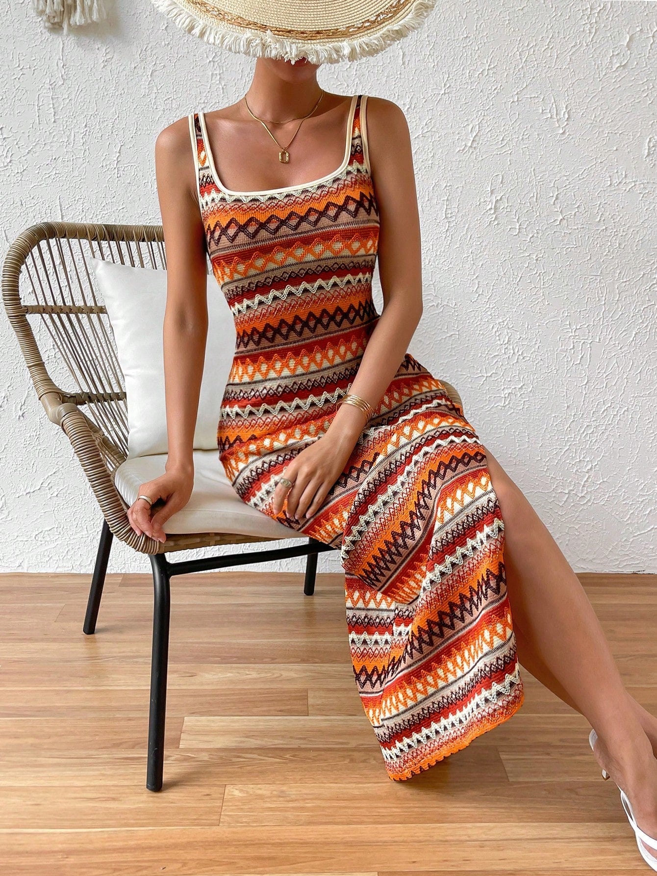 Alméria - Robe de plage - Style Ibiza, Touche bohème, Estivale - Femme