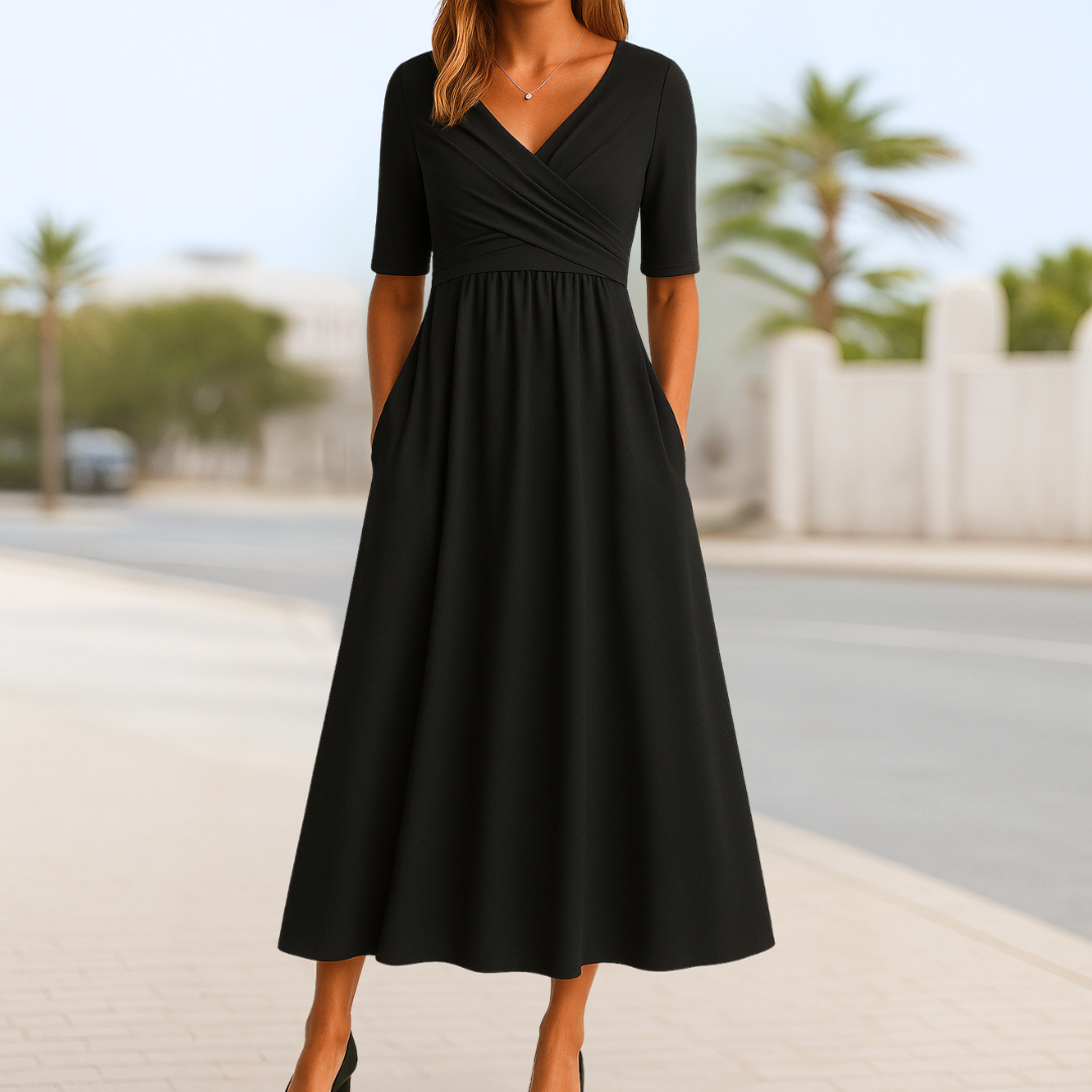 Sabrina - Robe Portefeuille Élégante Femme
