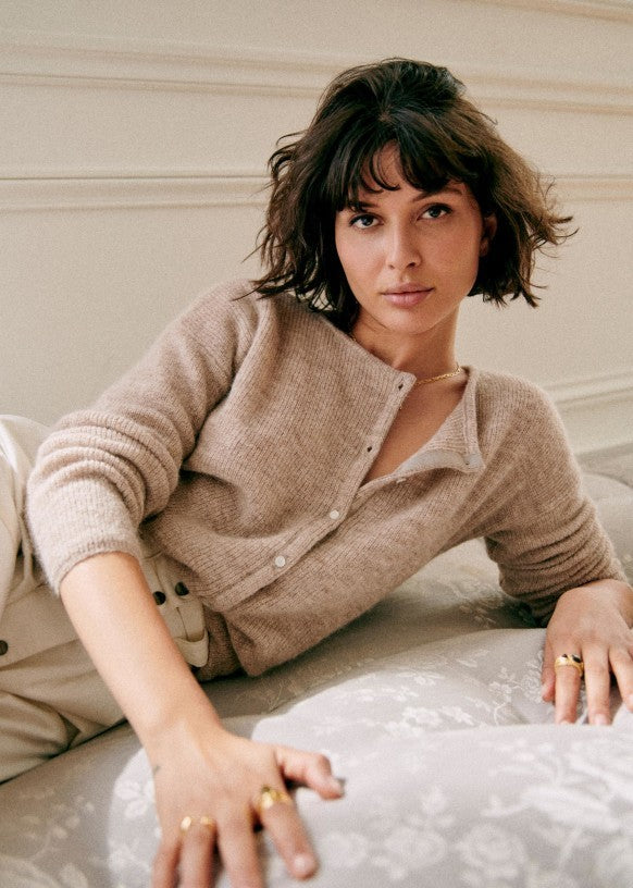Léa - Cardigan Boutons Ultra Doux Femme