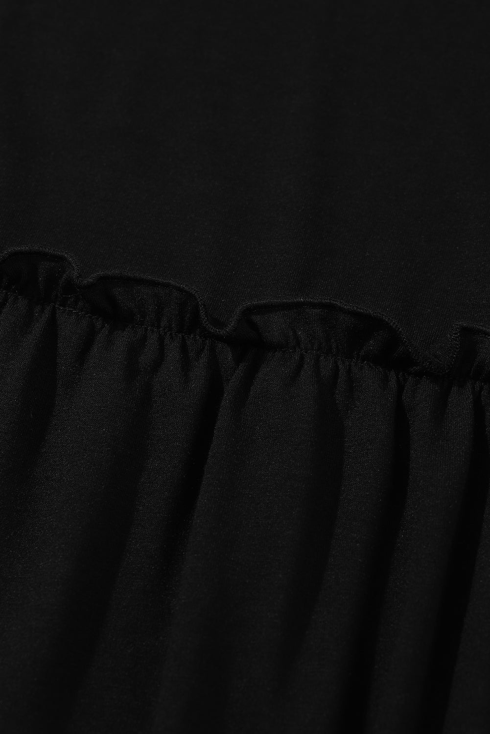 Brigitte - Robe oversize - Manches imprimé léopard, Volants, Femme