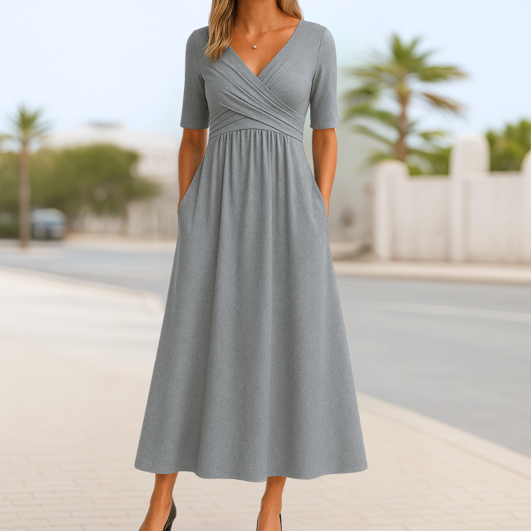 Sabrina - Robe Portefeuille Élégante Femme