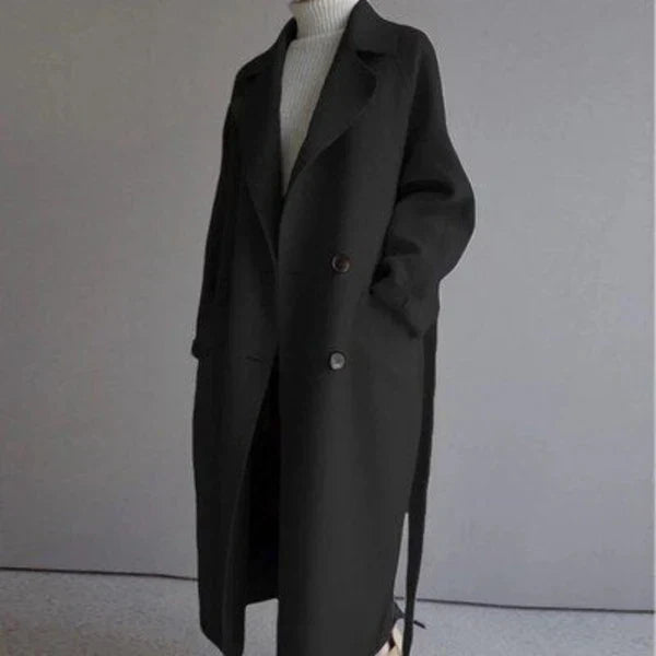 Charlotte | Manteau Élégant Ceinturé Ample
