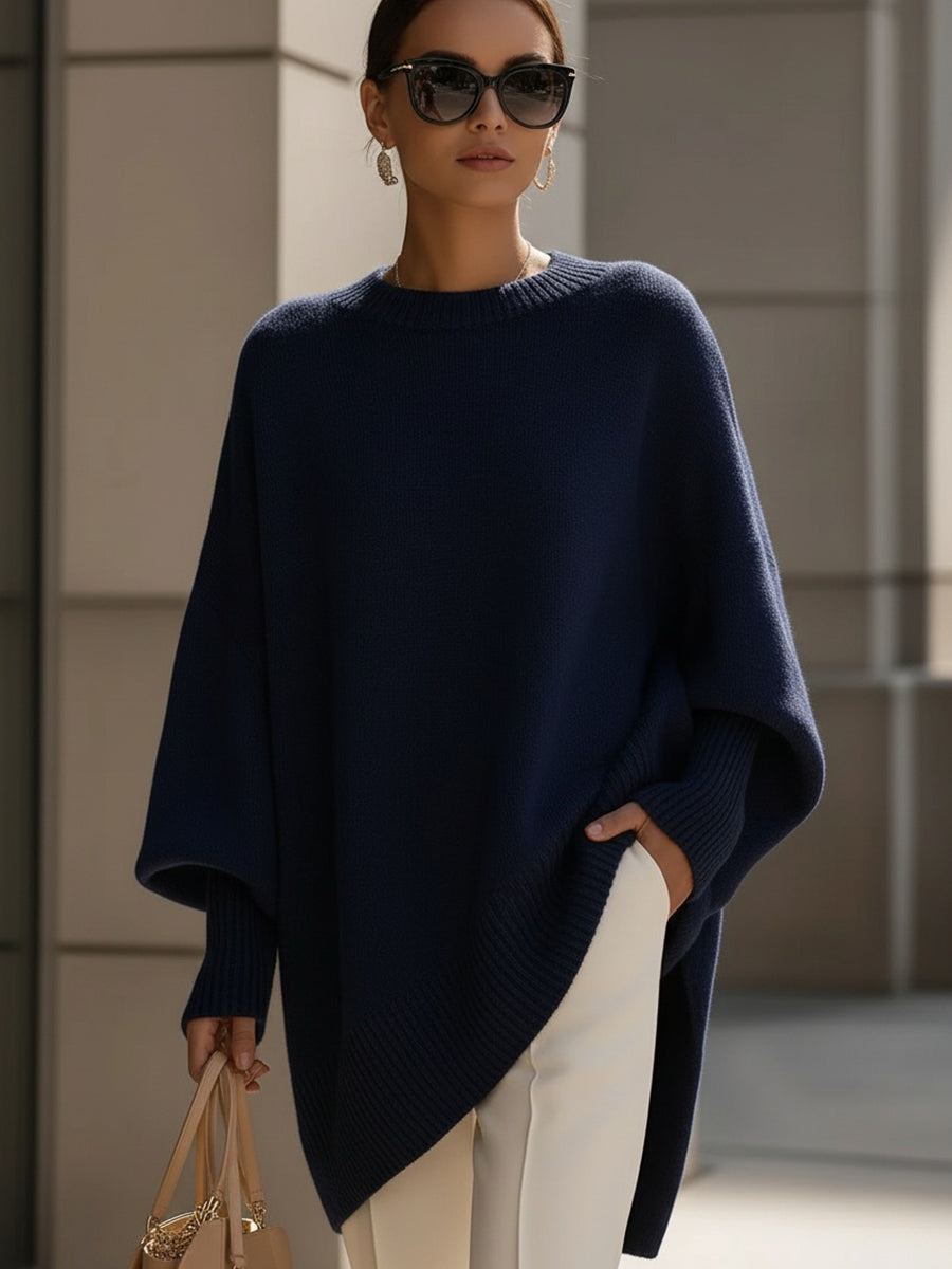 Émilie | Pull Élégant Maille Oversize
