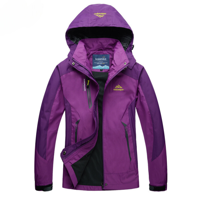 Eleonora - Imperméable Chic Capuche Zippé