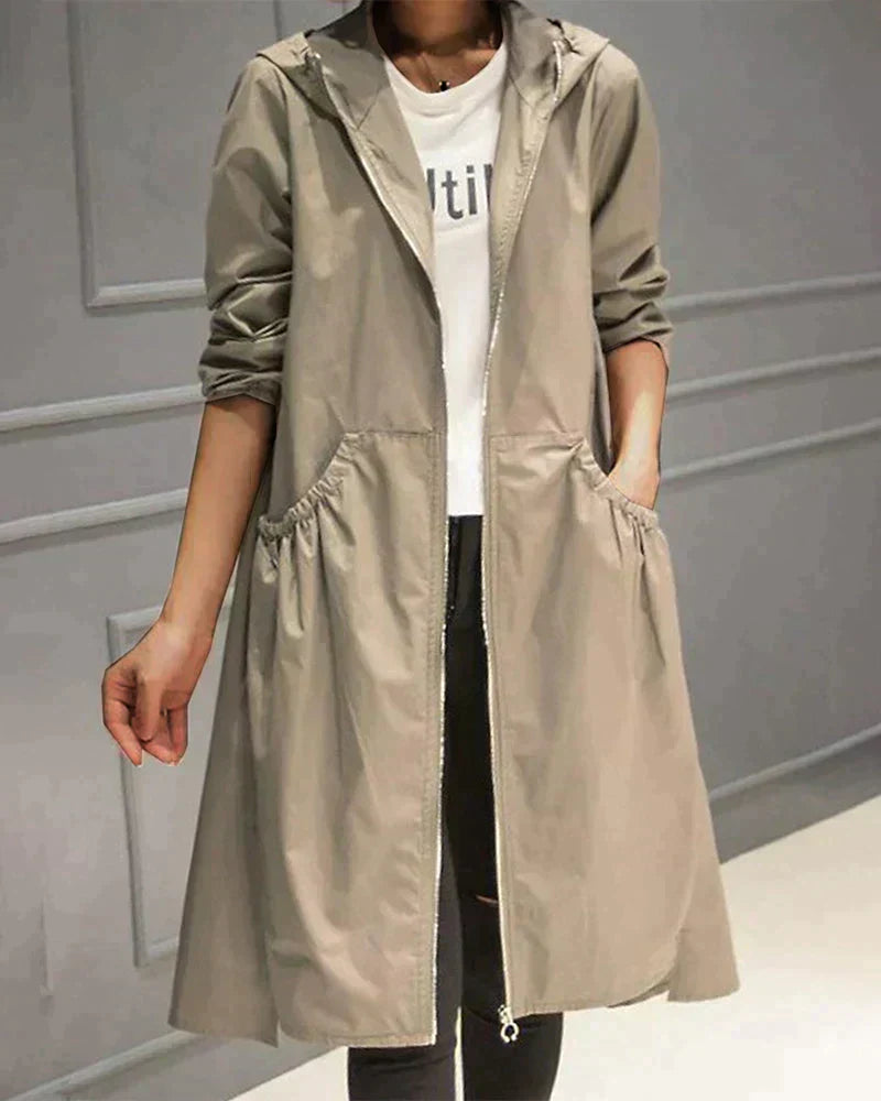 Odille - Manteau de pluie femme long