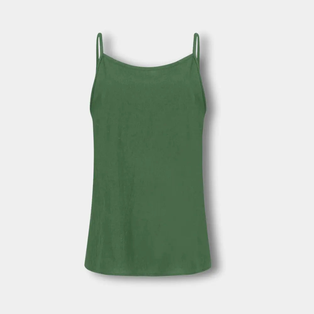 Zara - Débardeur Femme en Lin à Bretelles Fines