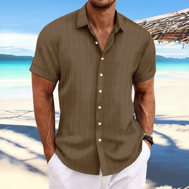 Sylvain - Chemise en Lin Légère pour Homme
