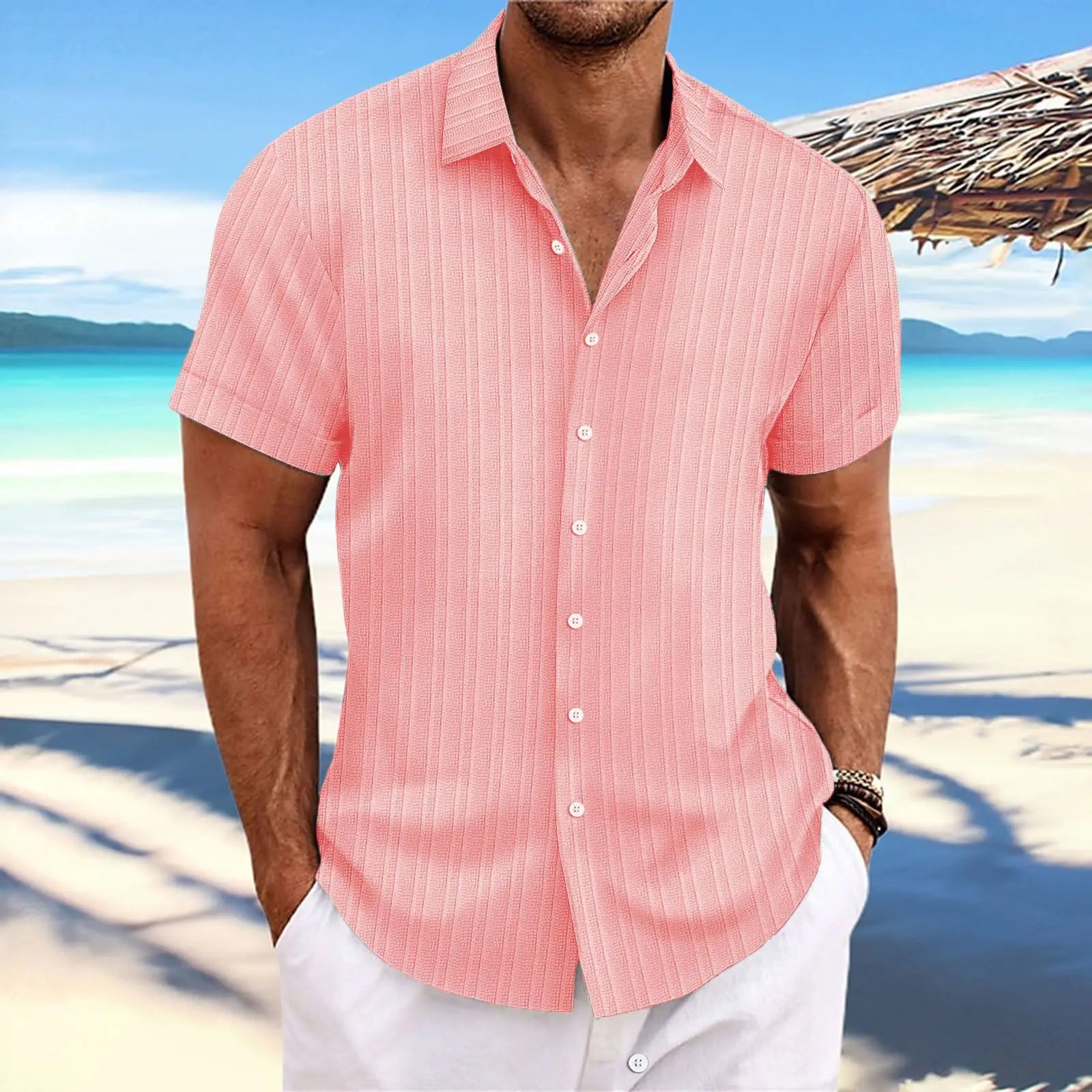 Sylvain - Chemise en Lin Légère pour Homme