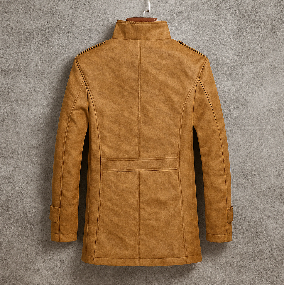 Philippe - Veste Élégante Suédine Sherpa