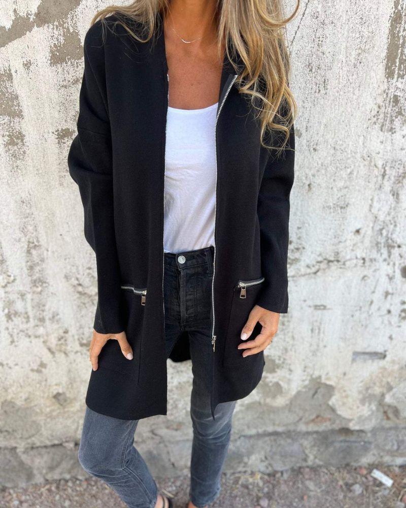 Delphine - Cardigan Chic Oversize Capuche