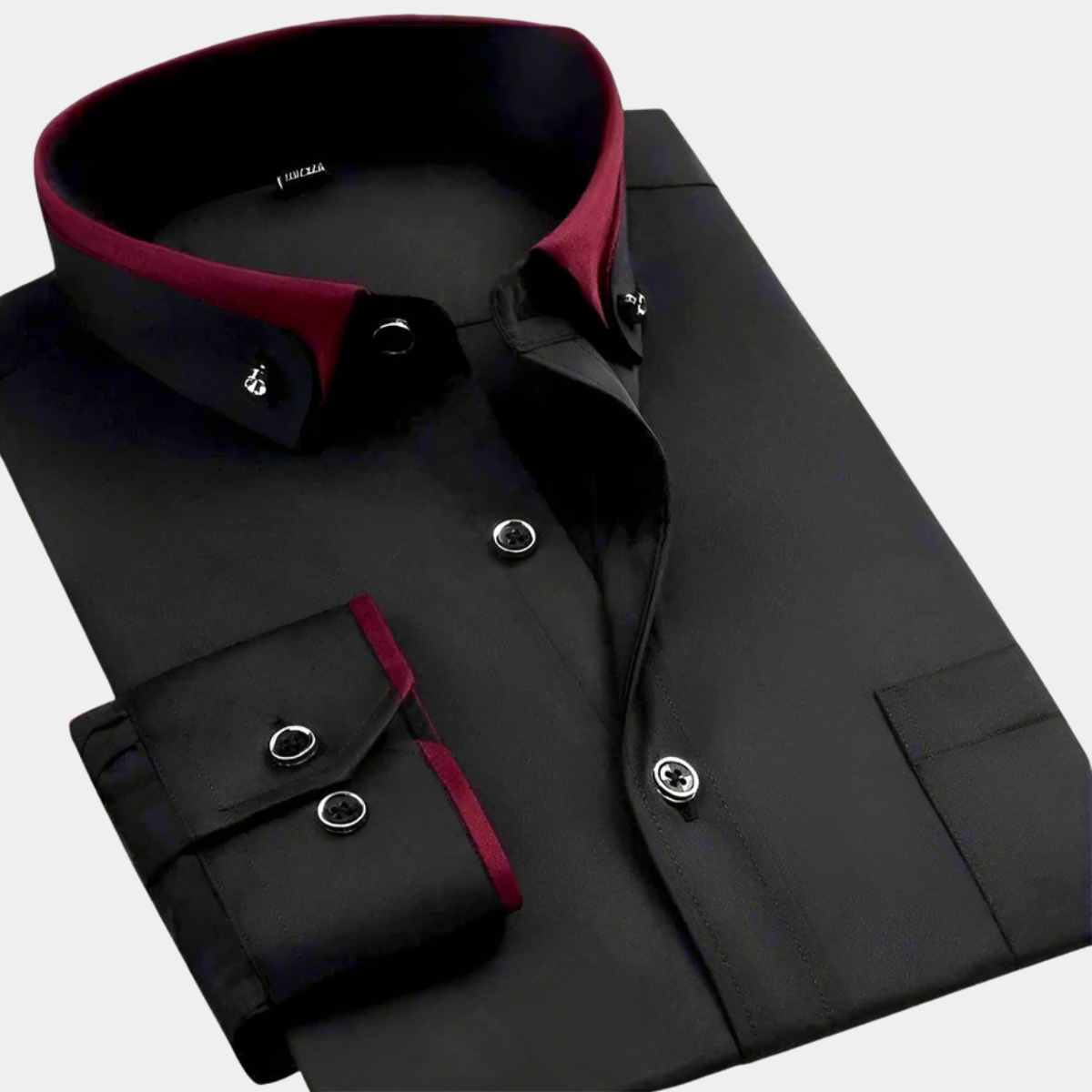 Léo - Chemise Classique Manches Longues Homme