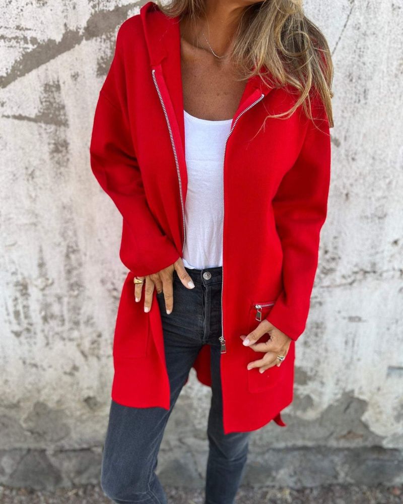 Delphine - Cardigan Chic Oversize Capuche
