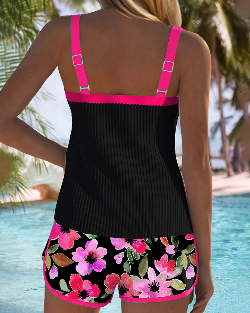 Margaux - Tankini Élégant Bohème