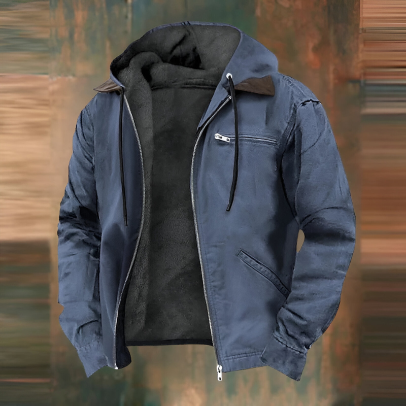 Sébastien - Veste Chic Doublée Polaire Zippée