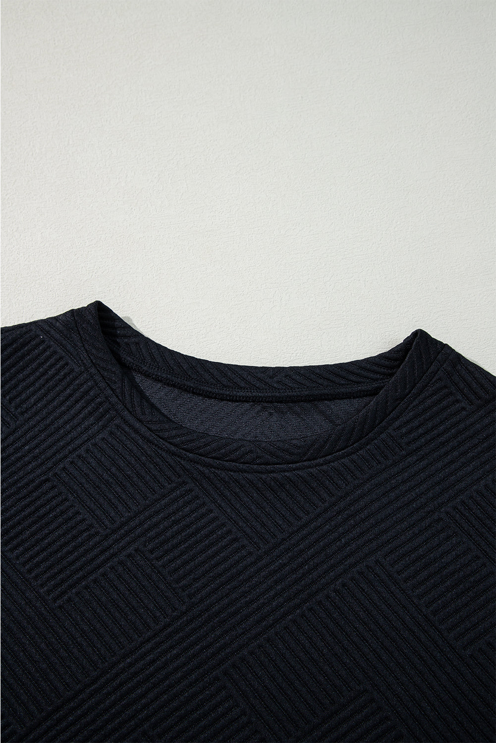Noémie - Robe oversize - Tissu texturé, Manches longues, Femme